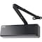 Lawrence Manual, Hydraulic, Door Closer, Extra Heavy Duty Interior and Exterior, Matte Black LH8016-US19 - alternate 1